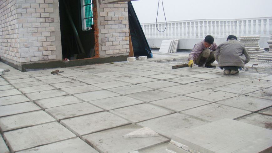 屋頂保溫隔熱板施工圖