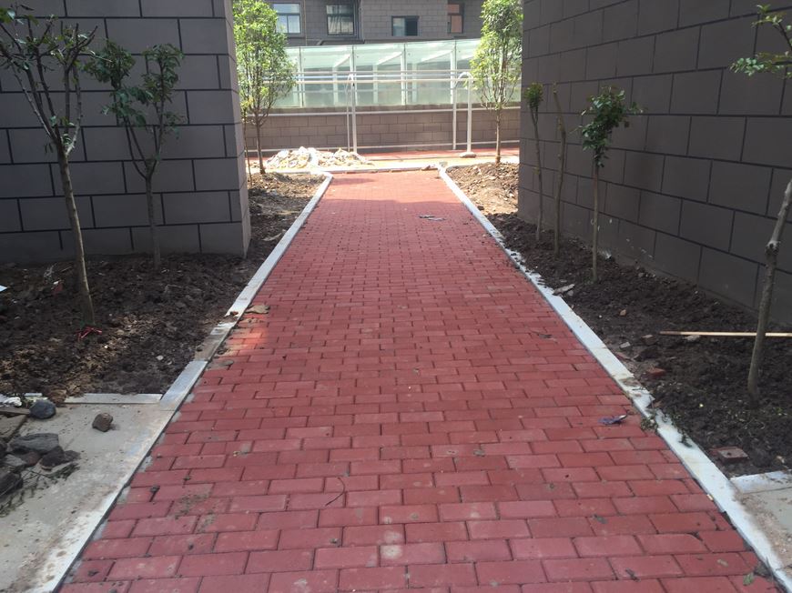 小區(qū)步道鋪設(shè)圖.